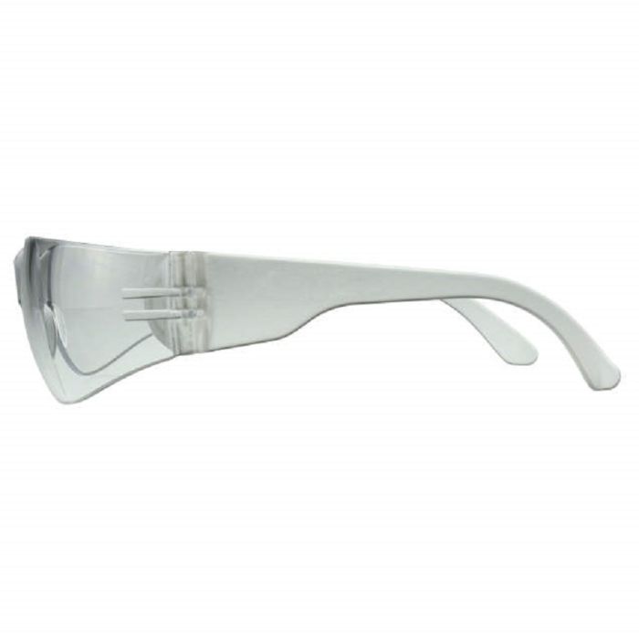 Radians MR0110ID Mirage Safety Eyewear, Clear Lens, Clear Frame