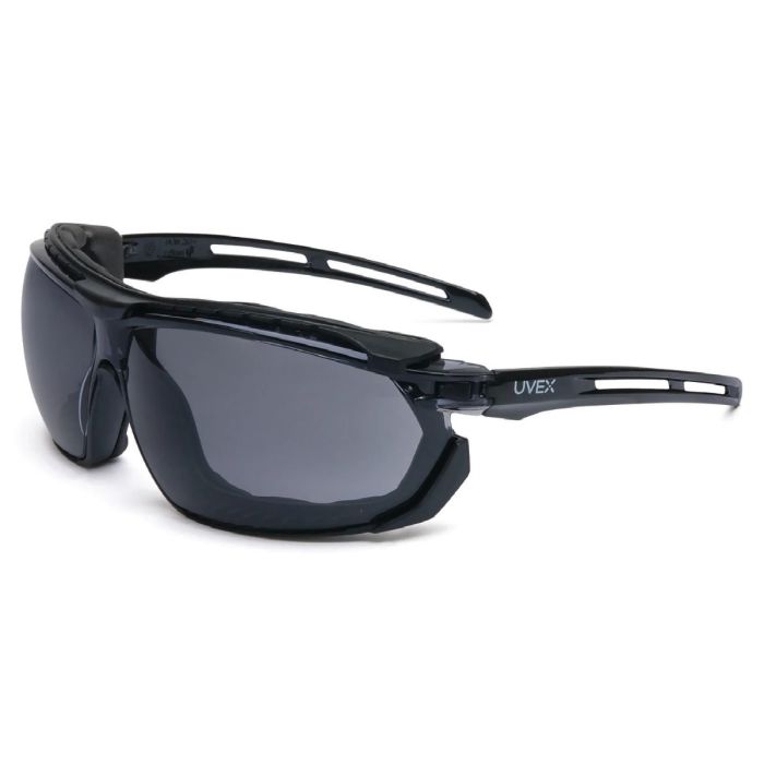 Honeywell UVEX RWS-51129 Black Tirade Sealed Eyewear, Gray Anti-Fog, One Size, Box of 4