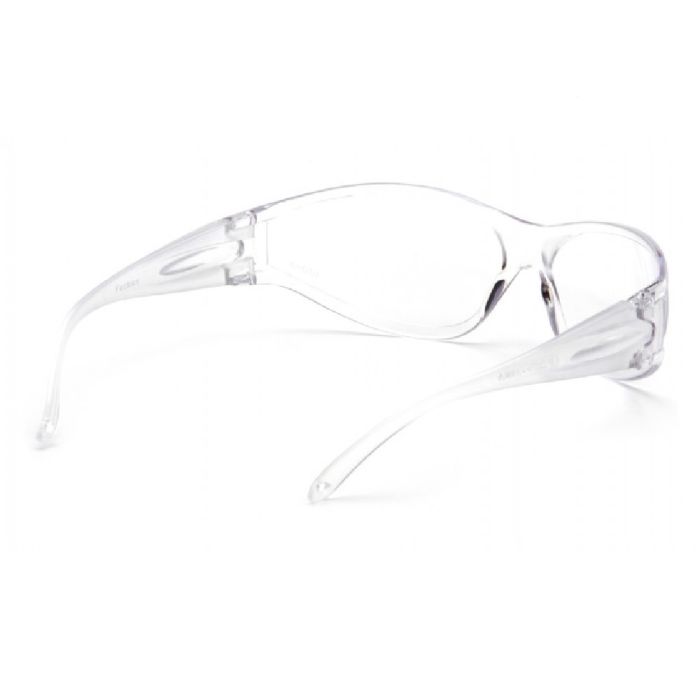 Pyramex Fastrac S1410S Safety Glasses, Clear, One Size, Box of 12