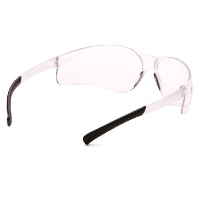 Pyramex Mini Ztek S2510SN Safety Glasses, Clear Lens and Temples, One Size, Box of 12