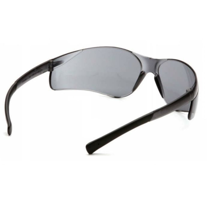 Pyramex Mini Ztek S2520SN Safety Glasses, Gray Lens and Temples, One Size, Box of 12