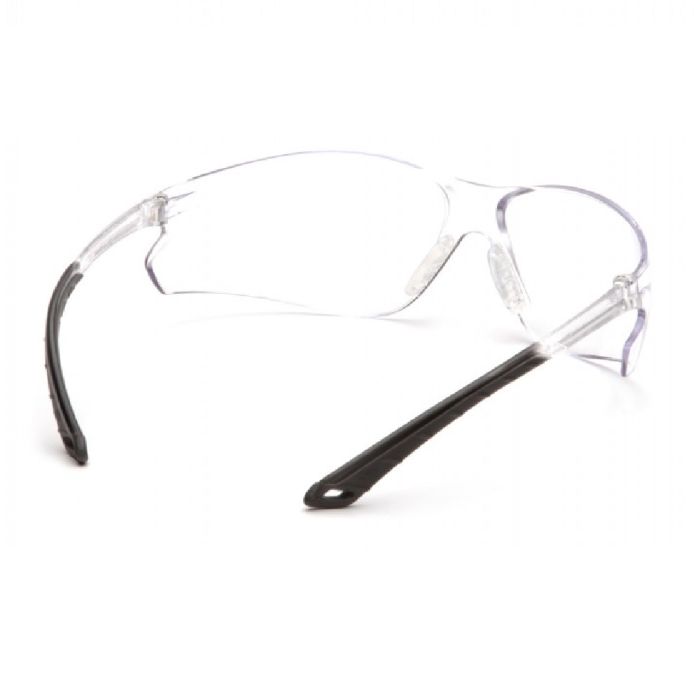 Pyramex ITEK S5810S Safety Glasses, Clear Lens and Temples, One Size, Box of 12