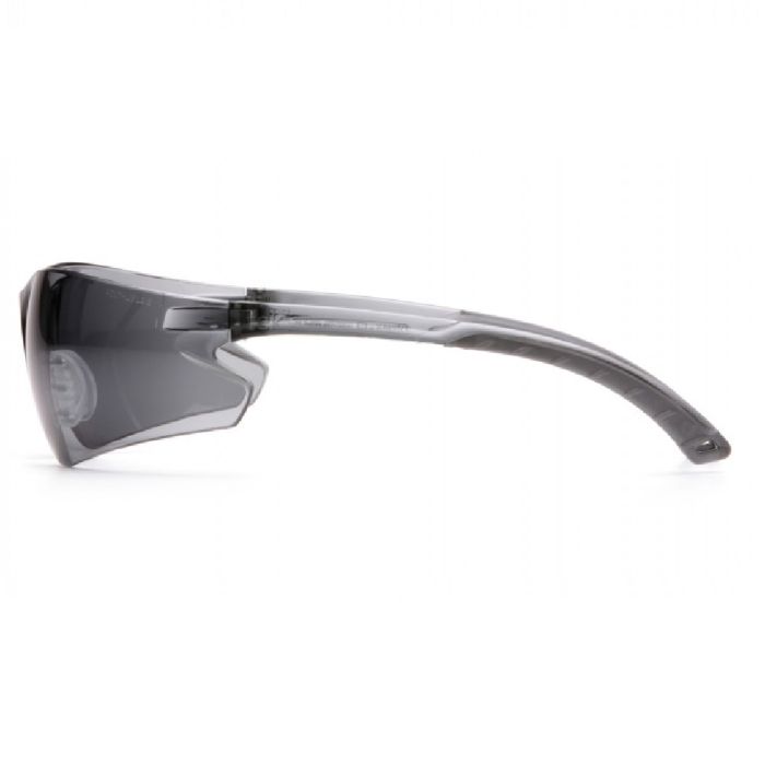 Pyramex ITEK S5820ST Safety Glasses, Gray H2X Anti Fog Lens, Gray Temples, One Size, Box of 12