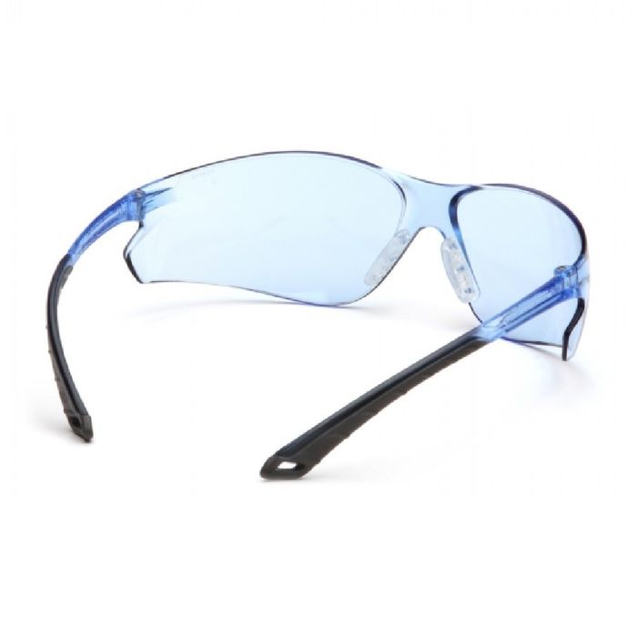 Pyramex ITEK S5860S Safety Glasses, Infinity Blue Lens and Temples, One Size, Box of 12
