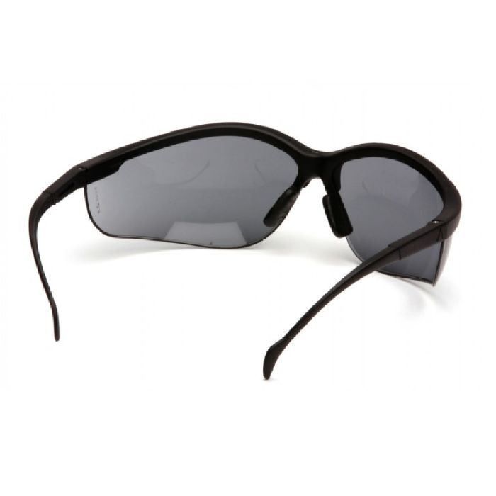 Pyramex Venture II SB1820ST Safety Glasses, Black Frame, Gray H2X Anti Fog Lens, One Size, Box of 12
