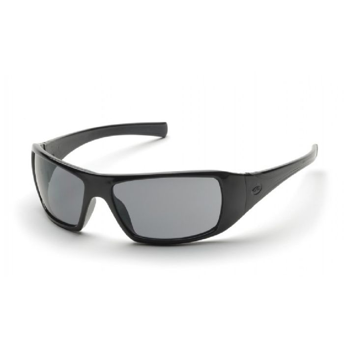 Pyramex Goliath SB5620D Safety Glasses, Gray Lens, Black Frame, One Size, Box of 12