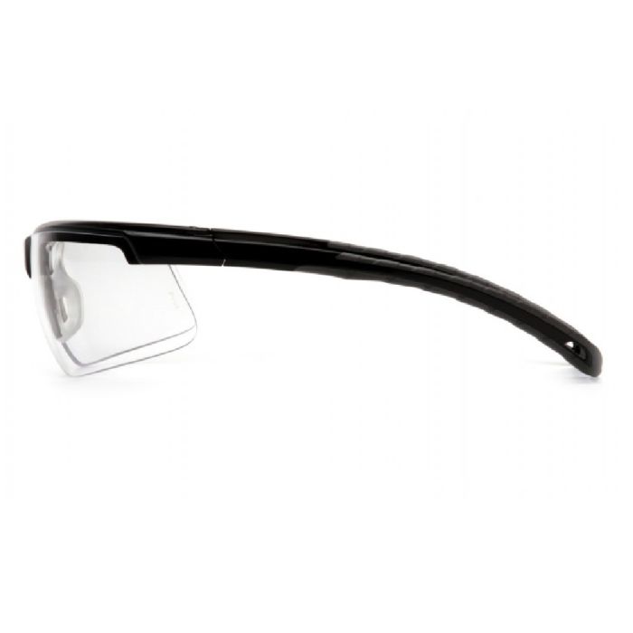 Pyramex Ever-Lite SB8610DT Safety Glasses, Clear H2X Anti Fog Lens, Black Frame, One Size, Box of 12