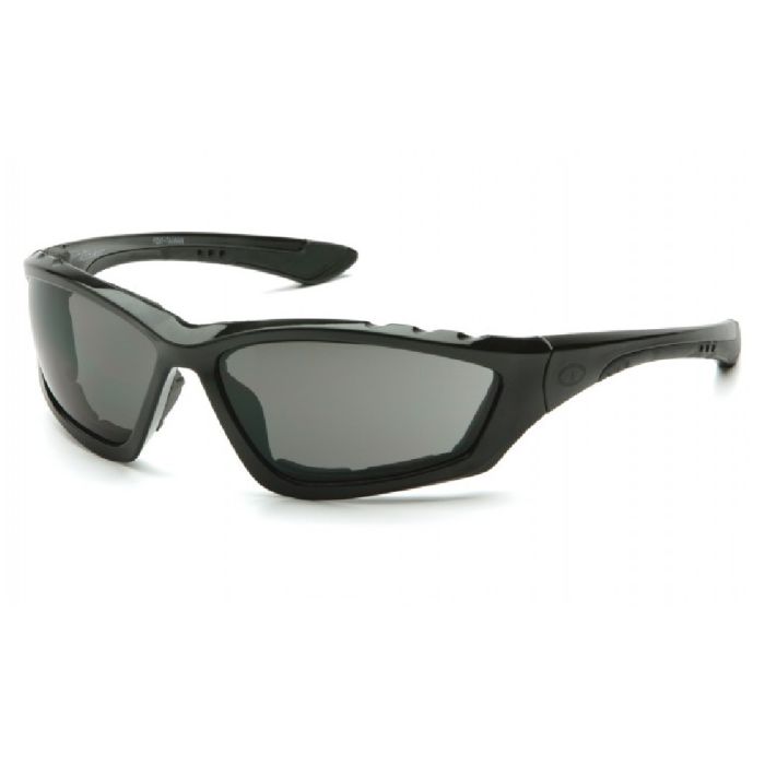 Pyramex Accurist SB8720DTP Safety Glasses, Gray Anti Fog Lens, Black Padded Frame, One Size, Box of 12