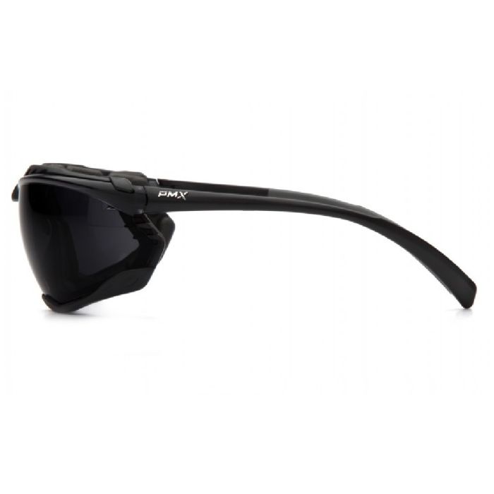 Pyramex Proximity SB9323STM Safety Glasses, Dark Gray H2Max Anti Fog Lens, Black Frame, One Size, Box of 12