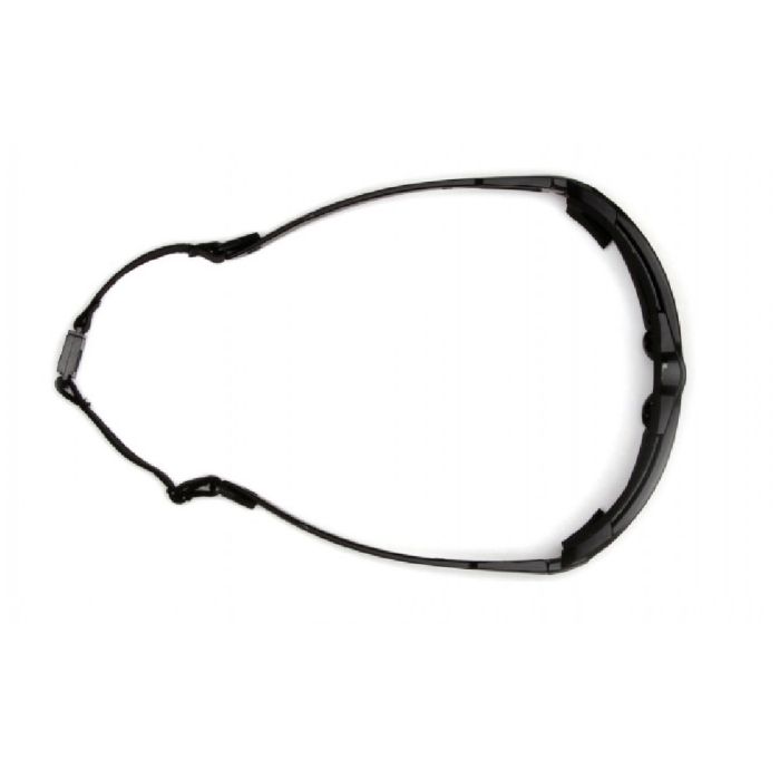 Pyramex Highlander SBB5010DT Safety Glasses, Clear H2X Anti Fog Lens, Black Frame, One Size, Box of 12
