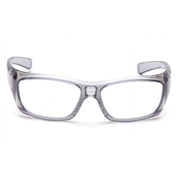Pyramex Emerge SG7910D20 Reader, Clear +2.0 Lens, Gray Frame, One Size, Box of 6