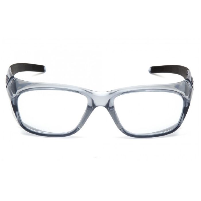 Pyramex Emerge Plus SG9810R25 Full Reader, Clear +2.5 Lens, Translucent Gray Frame, One Size, Box of 6