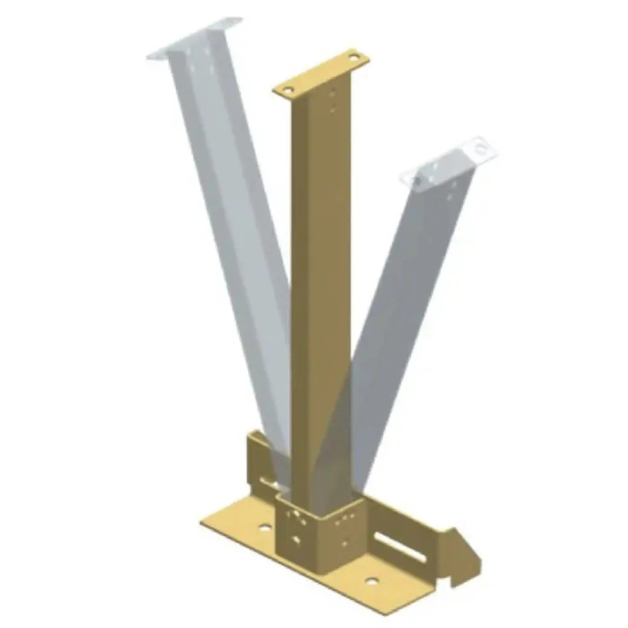 Honeywell Miller SkyGrip SGCA Temporary Horizontal Lifeline System Bracket Assembly-Main