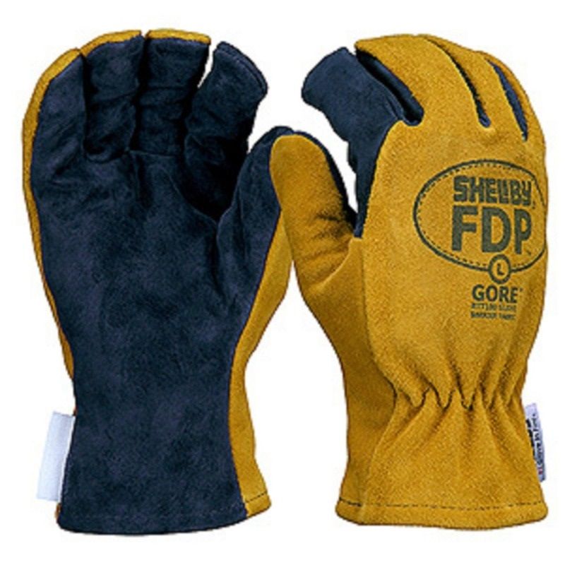 Shelby 5226FDP Pigskin Fire Glove, Gauntlet Cuff, Pack of 6