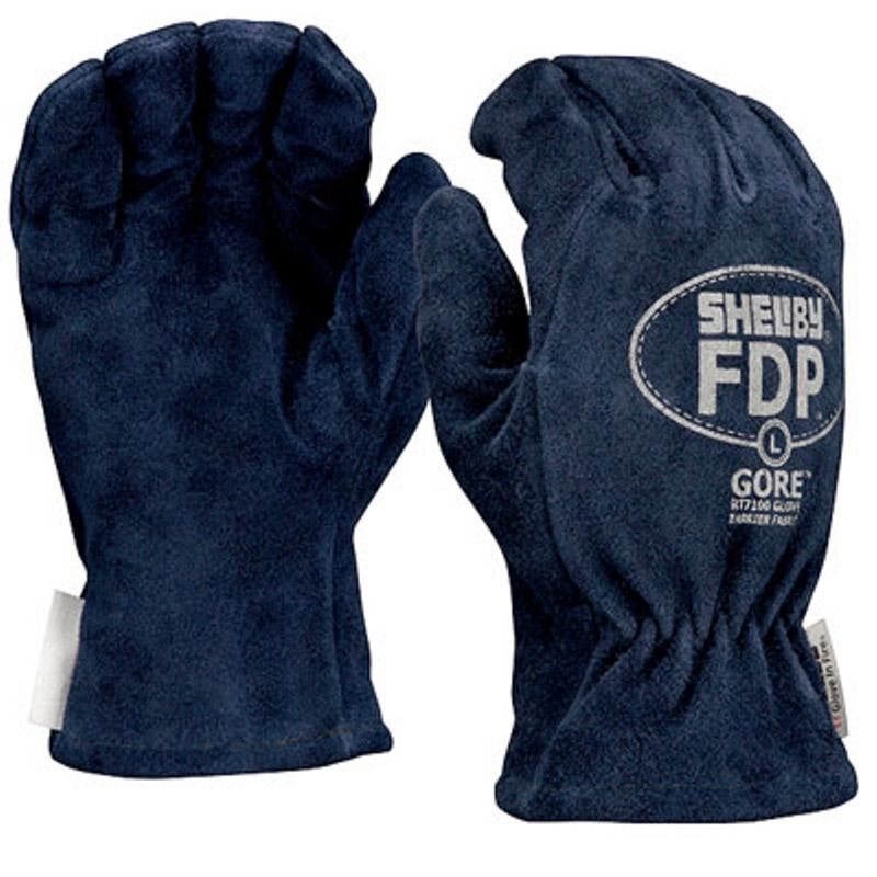 Shelby 5228FDP Koala Tan Fire Glove, Gauntlet Cuff, Pack of 6