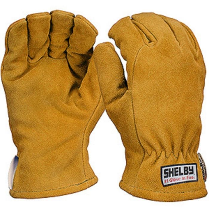 Shelby 5283 FLEX Structural Fire Glove, Gauntlet Cuff, Pack of 6
