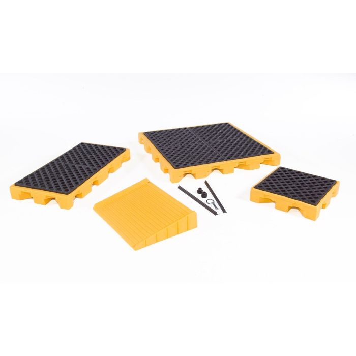UltraTech 1321 P1 Ultra-Spill Deck, Yellow, 1-Drum, 1 Each