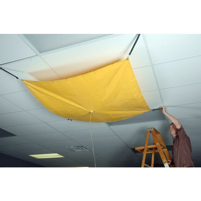 UltraTech 1785 Roof Drip Diverter, Yellow, 5’ x 5’, 1 Each