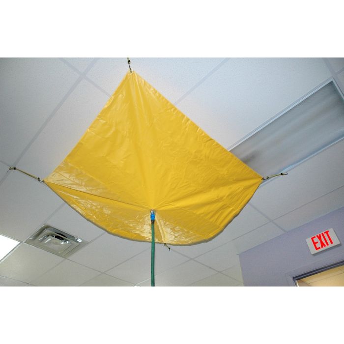 UltraTech 1787 Roof Drip Diverter, Yellow, 10’ x 10’, 1 Each