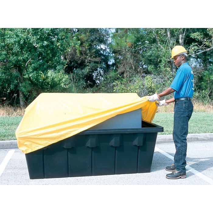 UltraTech 2810 Containment Sump Cover, Yellow, 275 Gal., 1 Each