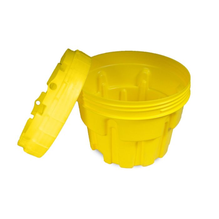 UltraTech 587 Ultra-Overpack Plus Salvage Drum, Yellow, 20 Gallon, 1 Each