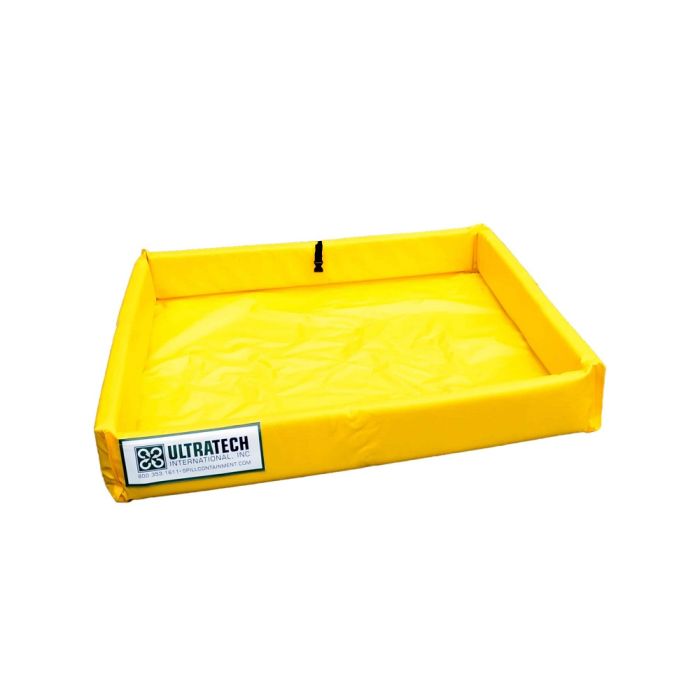 UltraTech 8845 Containment Berm Mini Foam Wall Model, Yellow, 3 x 3 Feet, 1 Each