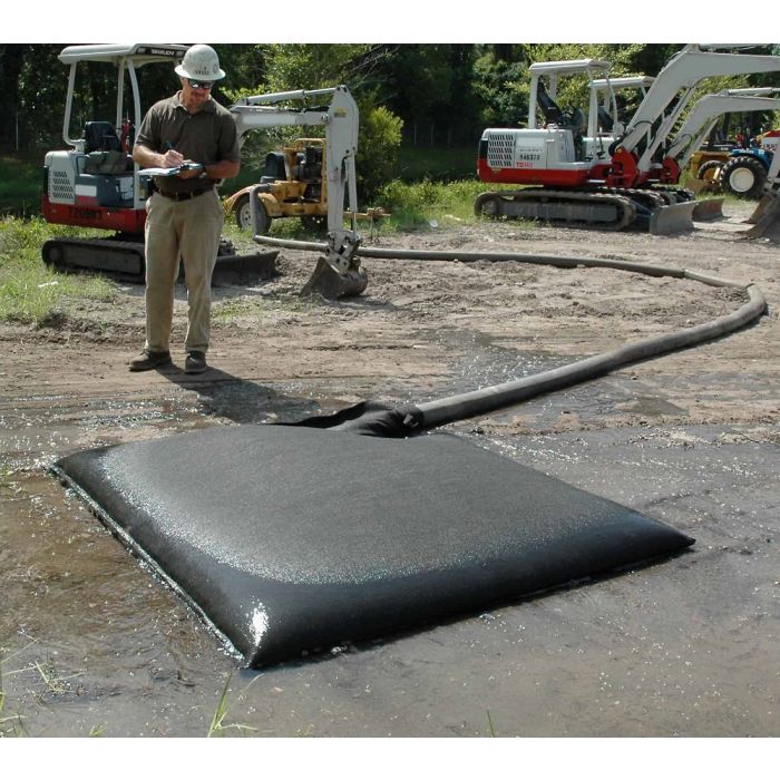 UltraTech 9723-OS Oil and Sediment Model Dewatering Bag, Black, 8 x 8 Feet, 1 Each
