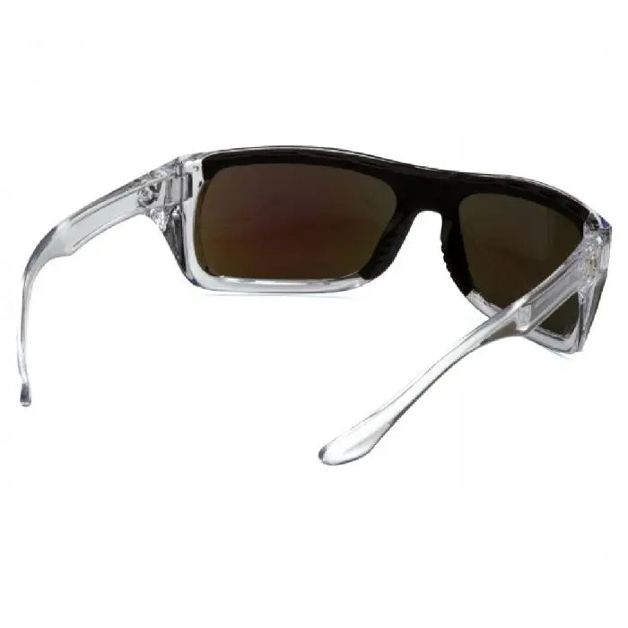 Pyramex Venture Gear VGSC965T Vallejo Safety Glasses, Ice Blue Mirror Anti Fog Lens, Clear Frame, One Size, Box of 12